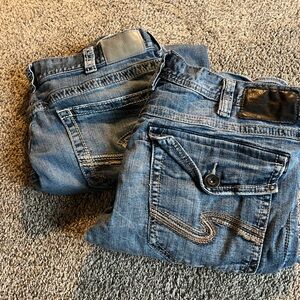 Silver Jeans Men's Blue Denim Jeans